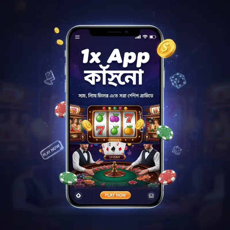 1x App ক্যাসিনো গেমস এবং ফিচারস